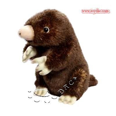 ぬいぐるみ ミニ おもちゃ ファー モグラ