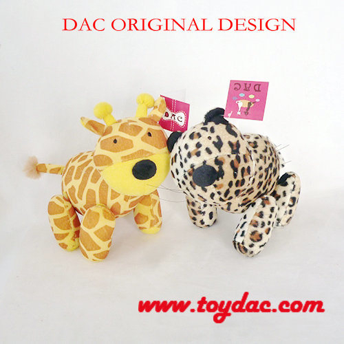 ぬいぐるみ オリジナル知育関節動物玩具