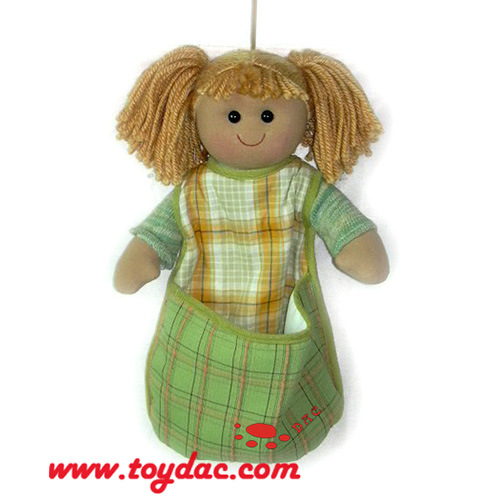 ぬいぐるみソフトカラー布人形