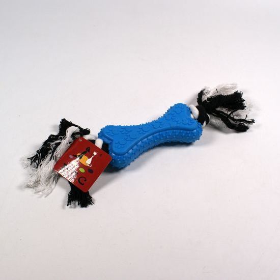抵抗力がある編まれた色によって編まれる動物のおもちゃを噛むロープのおもちゃ