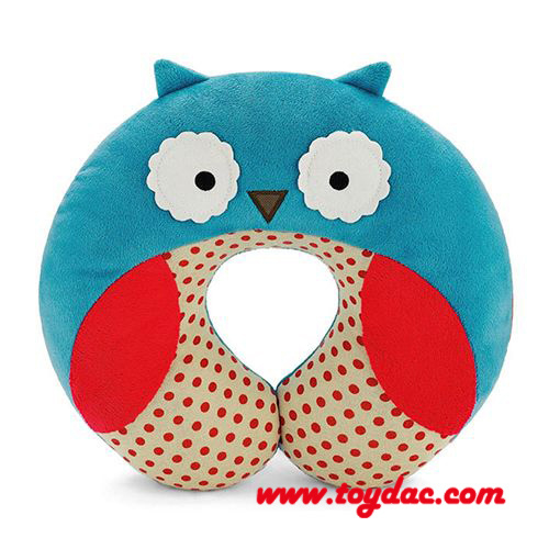 純綿フクロウのぬいぐるみ枕