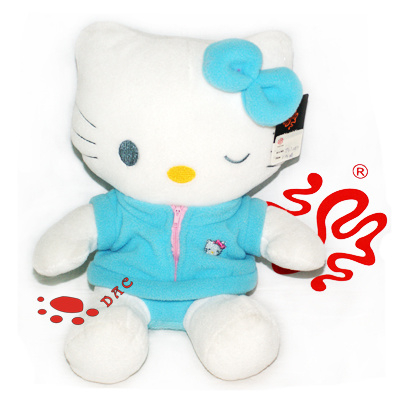 ぬいぐるみドレスキティ猫のおもちゃ