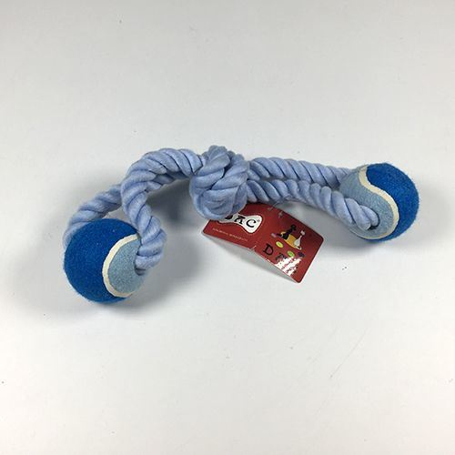 子犬 犬 ペット おもちゃ ナチュラル コットン ラグ ノット ロープ